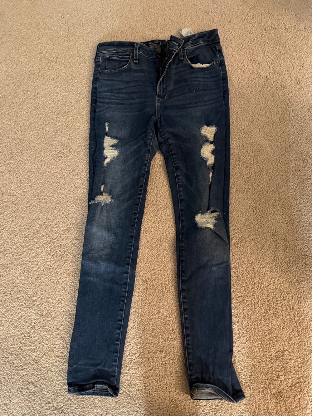 Abercrombie super skinny high rise 6S